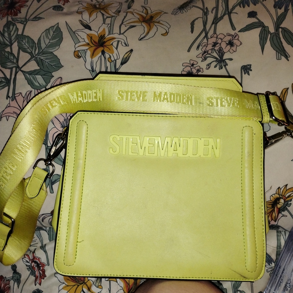 Steve Madden Yellow Crossbody Bag